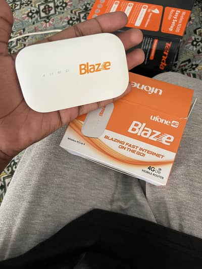 Ufone new device unlocked 1 month used
