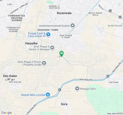 One Kanal Corner Plot For Sale at Hot Location Near Park Commercial