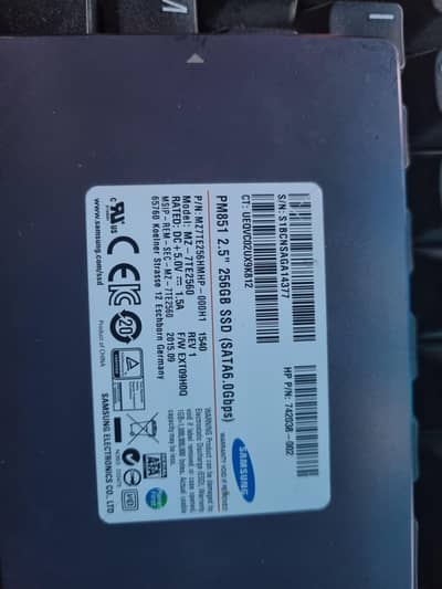 Samsung PM851 2.5 Ssd