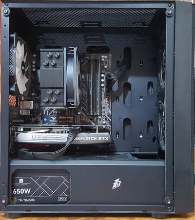 AMD Ryzen 5 5600 with RTX 4060 Gaming Video Editing  Pc