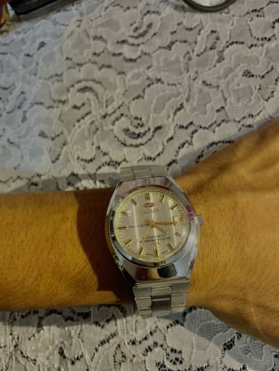 Ligun De Luxe mechanical manual winding antique watch antique item