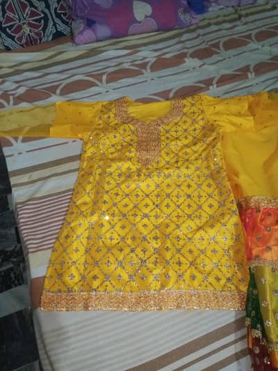 mhendi event dress