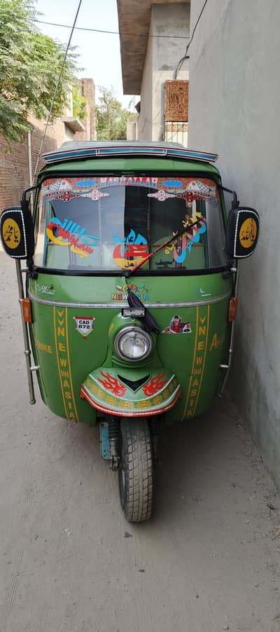 New Asia auto rickshaw used condition OK model 2021