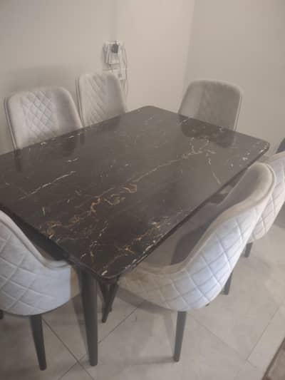 dining table with 6 chairs