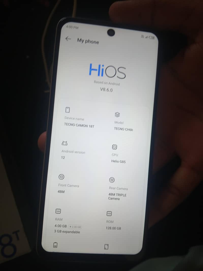Tecno CAMON 18T 5