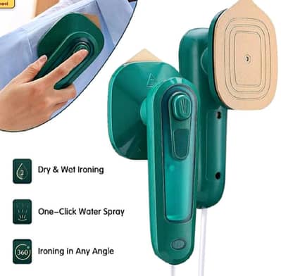 Portable Mini Steam Iron for Travel & Home