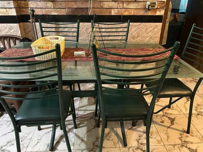 Dining Table 6 Chairs