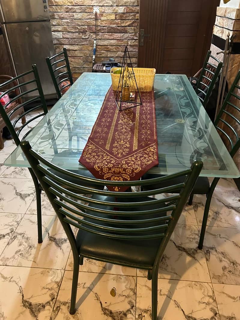 Dining Table 6 Chairs 1