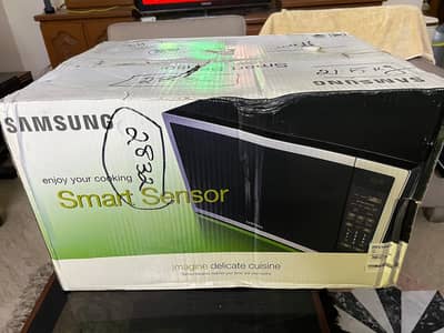 Solo Microwave Oven with Smart Sensor and LED Display, 55L, Silver