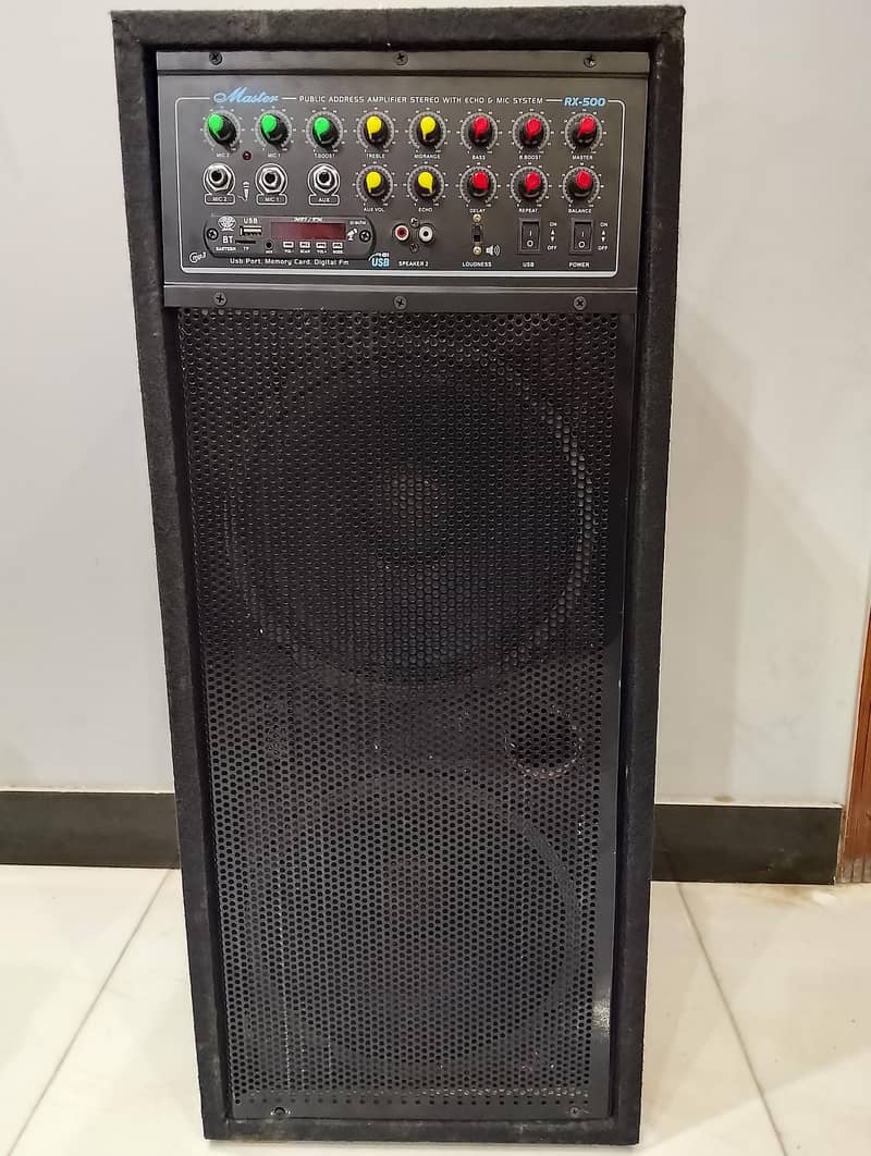 Tower Speaker with professional Echo system 0