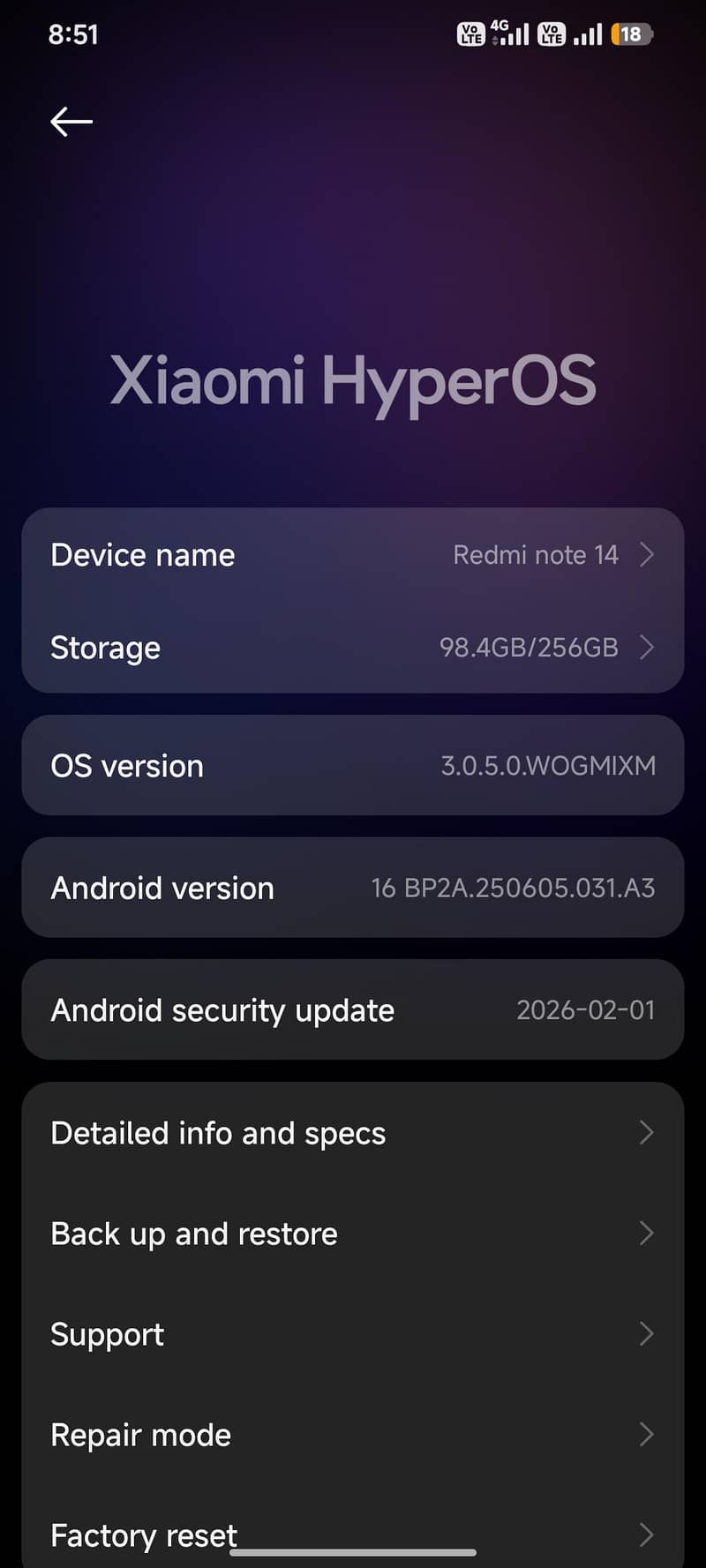 Xiaomi Redmi Note 14 2