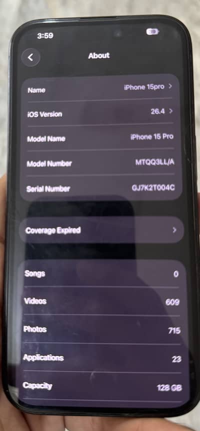 Apple iPhone 15 Pro