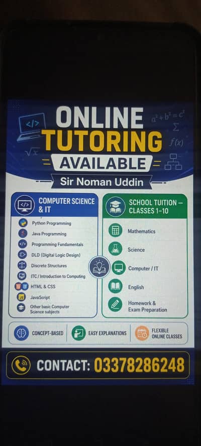 Online Tutoring / Academic Classes