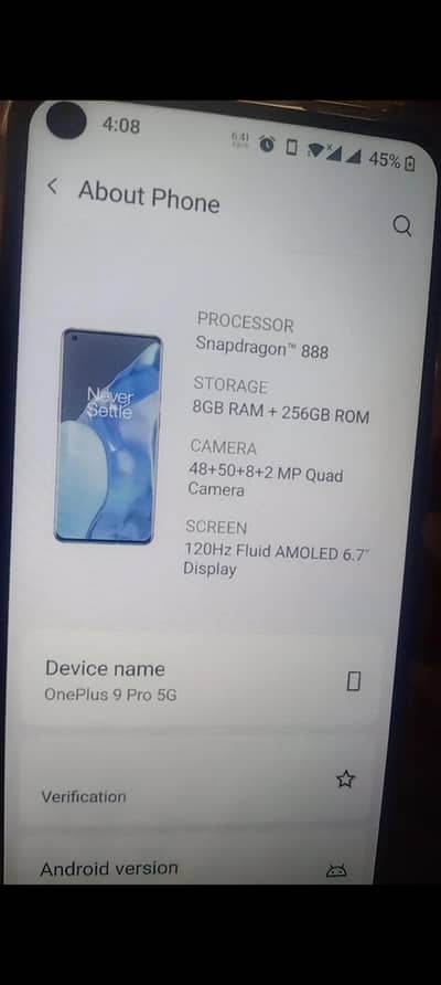 OnePlus 9Pro 5G Exchange