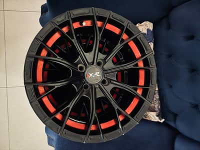 Original XXR 15-inch Alloy Rims (4-Nut) - Like New Condition