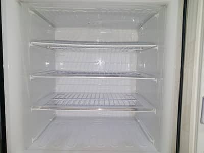 Pel refrigerator double door glass model