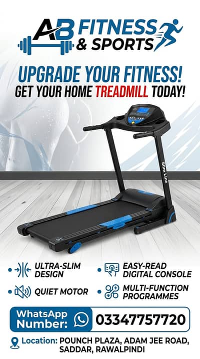 Treadmill/ Electric runningmachine/ Exercise,gym equipment/cycle walk