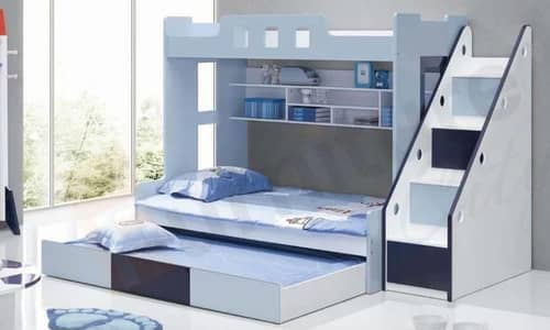 Modern Bunk Bed with Storage for Sale
