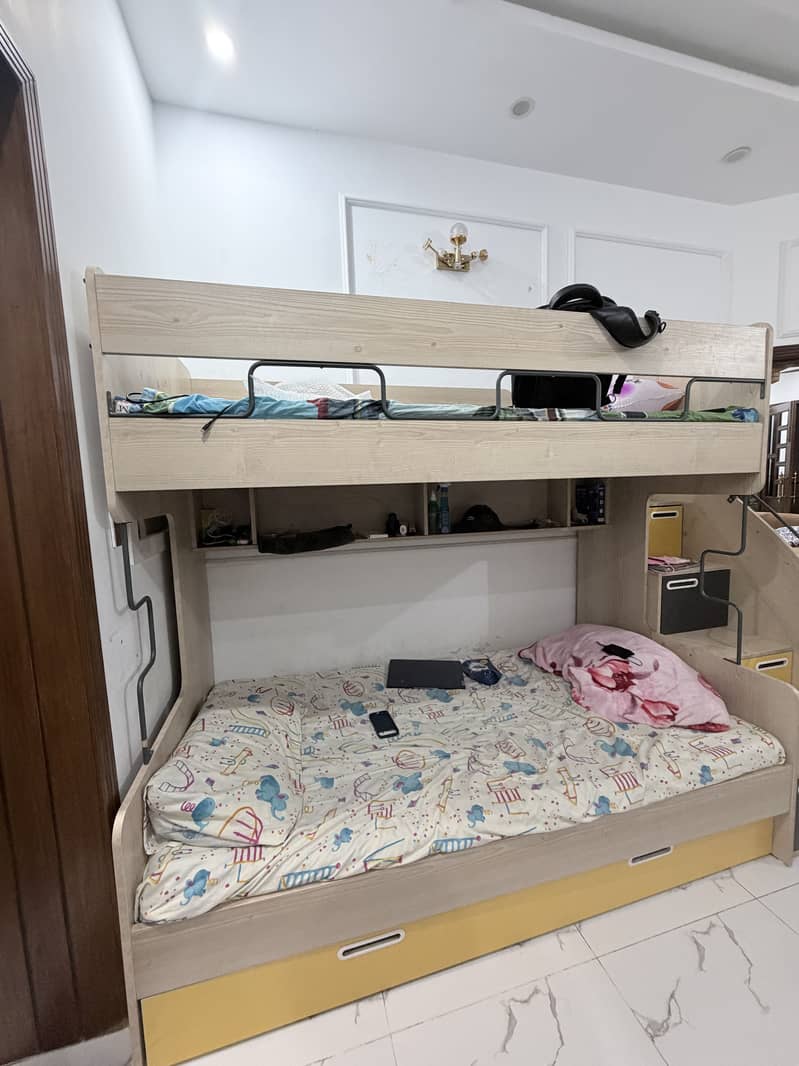 Inter wood bunk bed 0