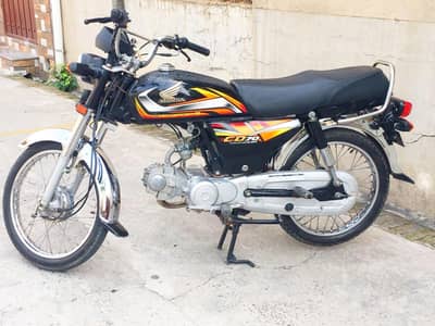 Honda cd 70 22 model Brand new condition