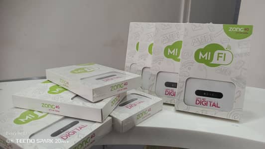 Zong 4G MiFi Device – Portable WiFi Device – Like New