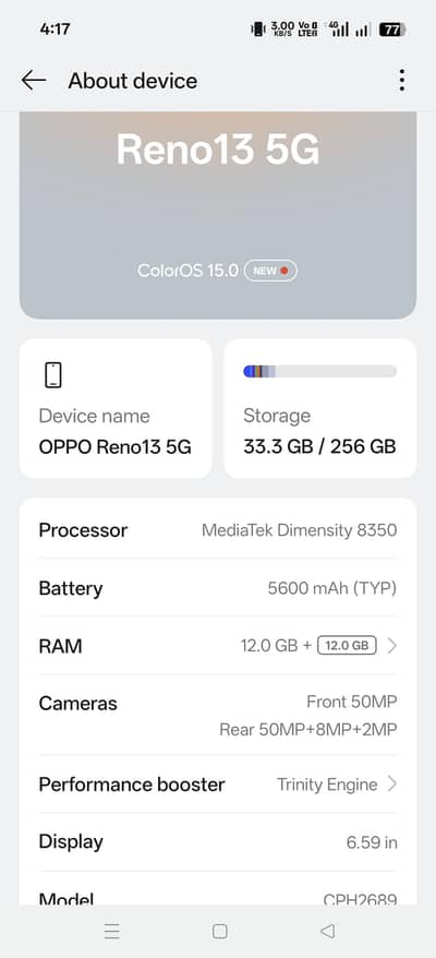 OPPO Reno13