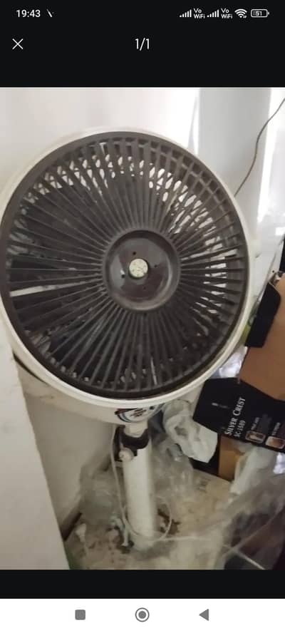 pedestal fan not in working condition