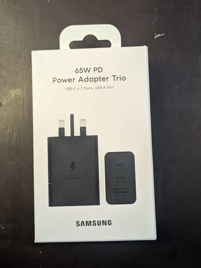 Samsung 65w Trio Charger for Galaxy S & A series