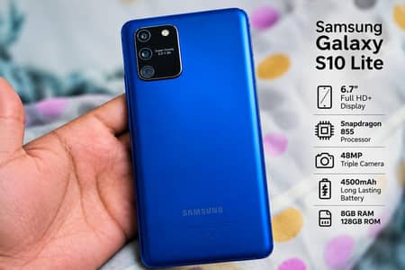 Samsung Mobile S10 Lite official pta approved 8/128