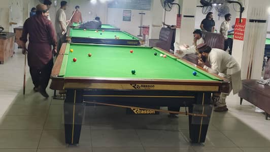 rasson snooker table 12/6 key 2 table hai
