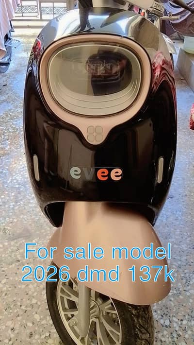 I want to sale my evee in good condition 03430003330 contact