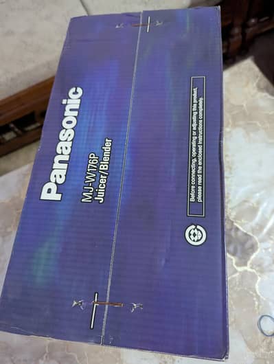 Panasonic MJ-W176P 3 in 1 Juicer Blender Grinder | Made in Japan