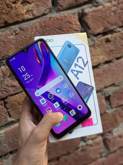 OPPO A12 3/32Gb Mobile 4G / No vivo infinix tecno samsung Huawei
