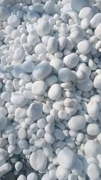 Garden Stones - Fancy pebbles - Garden Stones - White Pebble's