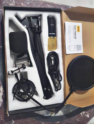 Zingyou ZY-007 Professional Condenser Microphone | Gold & Black