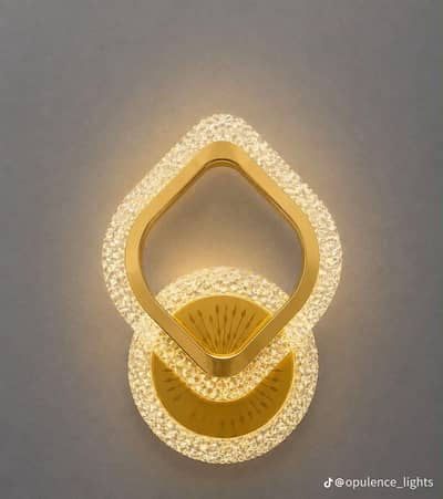 LED acrylic wall lights