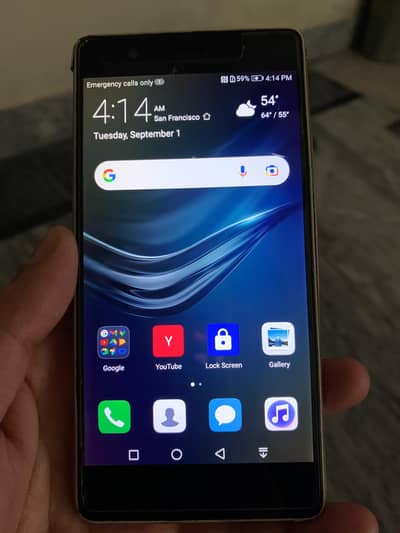 Huawei p9 Lite, 2/16gb ,PTA,double sim, card, fingerprint. 03494346449