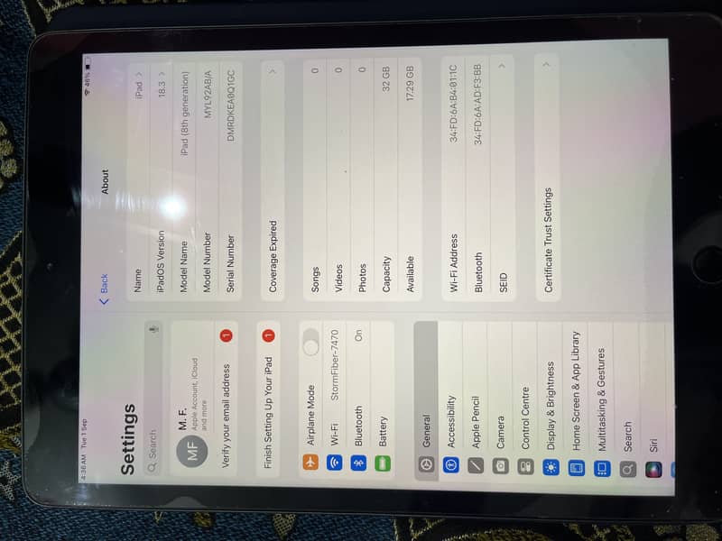 iPad 8th Generation 1