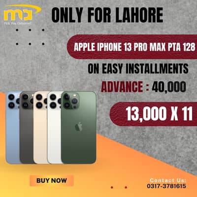 Apple iPhone 13 Pro Pta On Installment