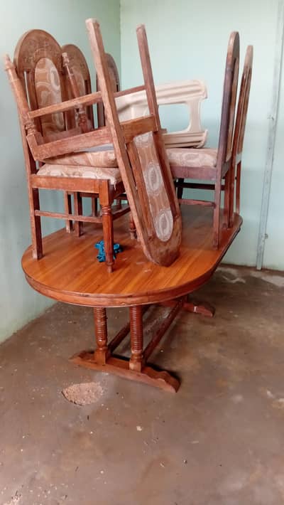 6 seater dining table