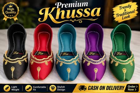 Ladies Khussa Multani Khussa Pakistani Khussa Khusa for girl COD Avail