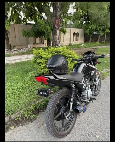 Yamaha YBR 125G 2021 Model Modified black