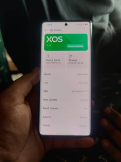 Infinix hot 50pro plus 10/9 8+8gb 256gb