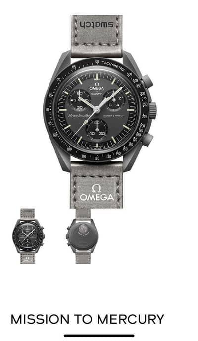 OMEGA AND SWATCH CORNOGRAPH SWISS WATCHES LATEST MODEL QUARTZ