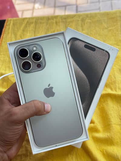 15 pro max Dual physical sim  Hk model non pta