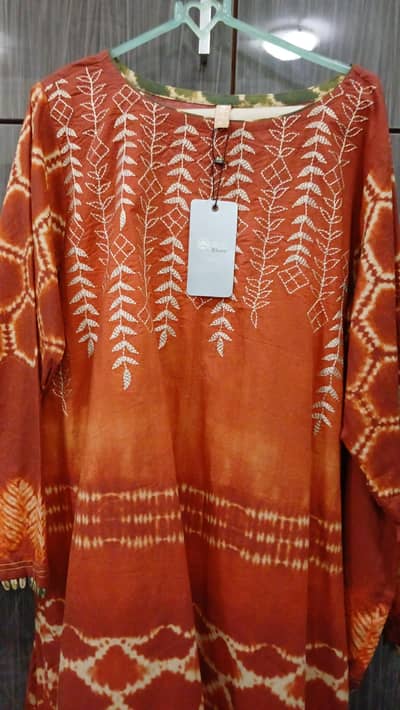 Oaks Brand New Embroidered 2 pc