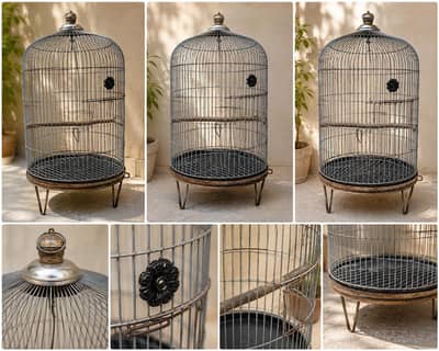 Antique Style Dome Bird Cage