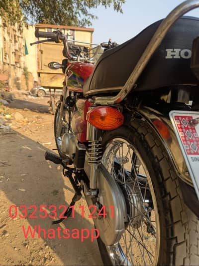 Honda 125 CG Model 2017 documents clear