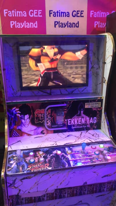 Premium Arcade Gaming Machine  | Tekken & Street Fighter