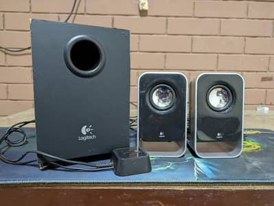 Original Logitech 2.1 Channel Speakers
